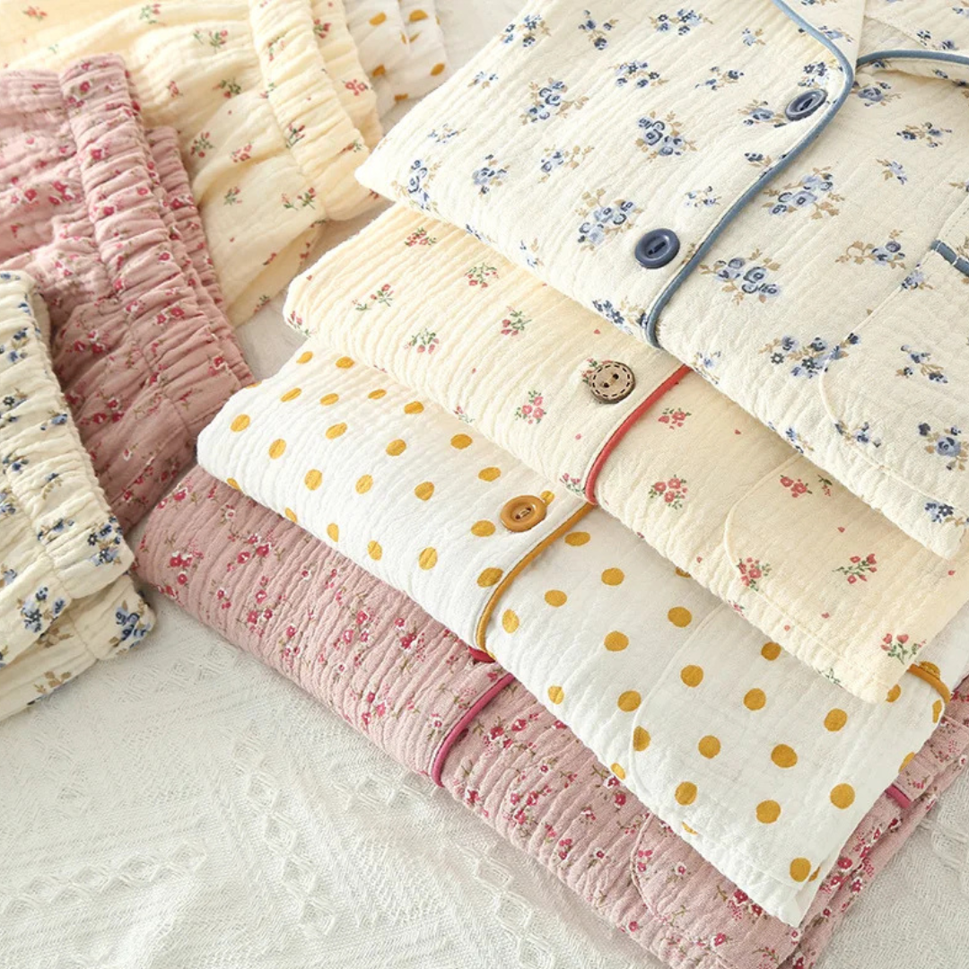 Flora - 100% Muslin Cotton Pajama