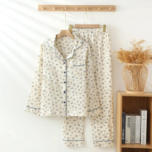 Flora - 100% Muslin Cotton Pajama