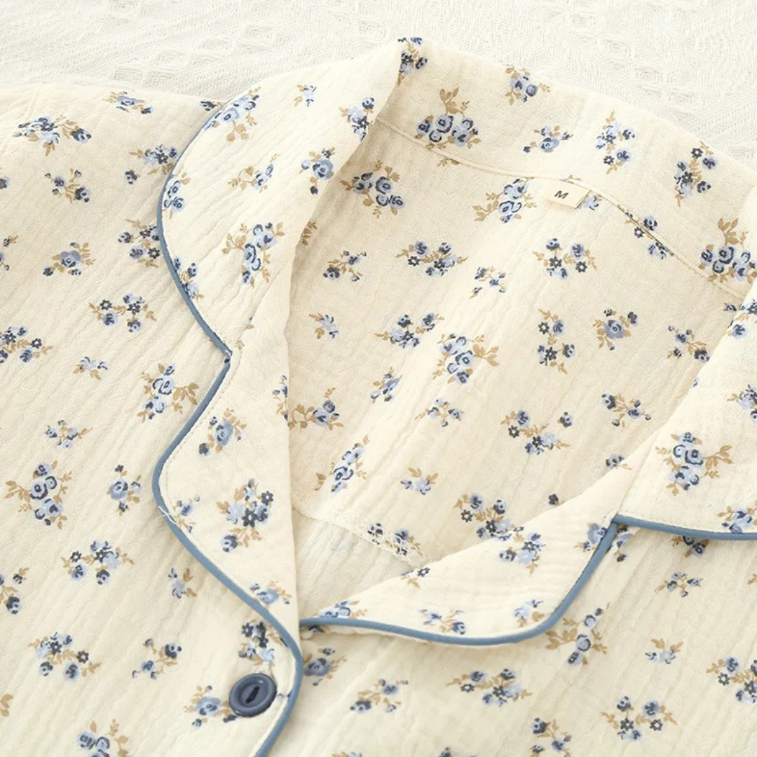 Flora - 100% Muslin Cotton Pajama
