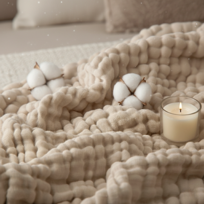 The New Winter Muslin Blanket - 100% Muslin Cotton