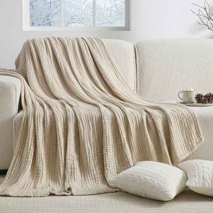 The New Winter Muslin Blanket - 100% Muslin Cotton