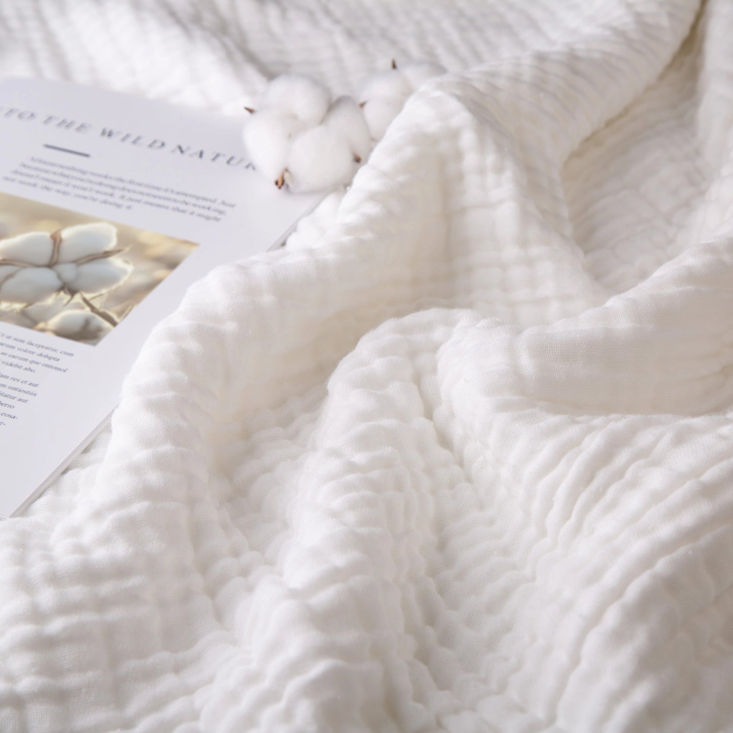 The New Winter Muslin Blanket - 100% Muslin Cotton